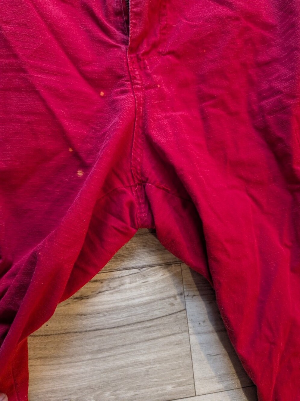 Southpole Men’s Red Cargo Shorts Size 32 Streetwear Y2K Skater Utility - Picture 8 of 10